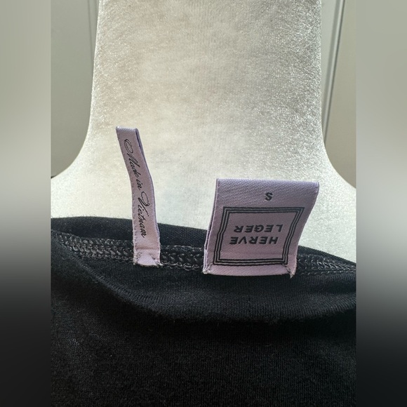 Herve Leger 30th Anniversary Black Graphic Logo T-Shirt Men’s Size Small NWOT - Picture 4 of 4